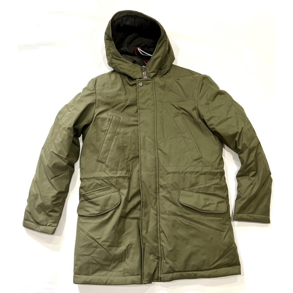 Kired by Kiton men's Olive Parka Jacket - size 42 / 52 eu - retail‎ $1695